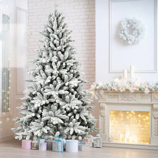 PVC Flocking Artificial Christmas Tree
