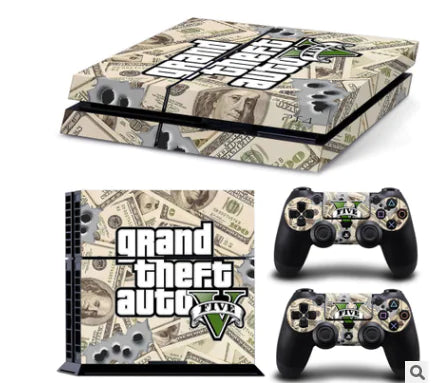 Custom PS4 Stickers - GTA Designs Available